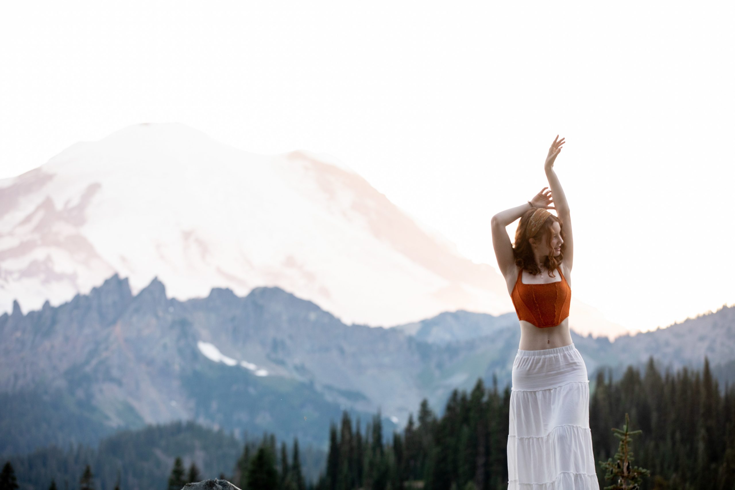 MOUNT RAINIER SENIOR PORTRAITS